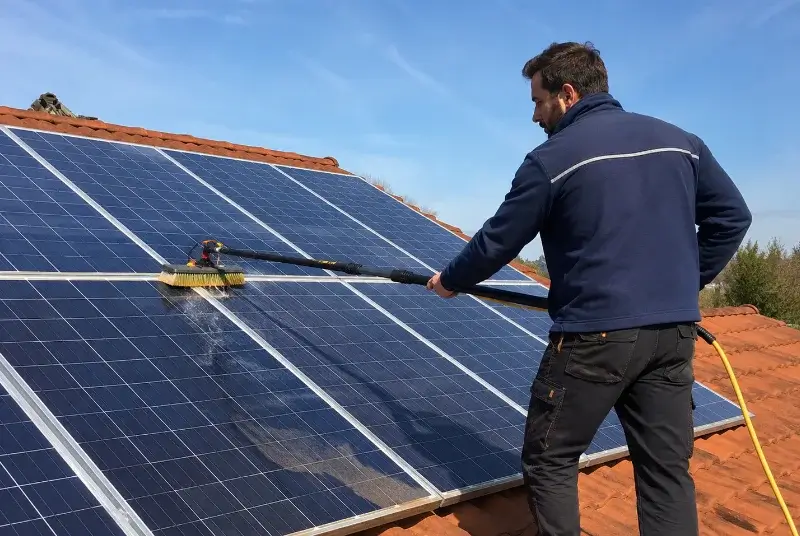 Nettoyage et entretien de panneaux solaires à Luc-sur-Aude